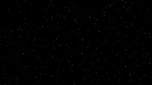 Outer space glow star burst light through deep space. Flying through the stars of milky way galaxy. Flight through the space towards nebula exploration. Realistic travelling of night sky panorama.