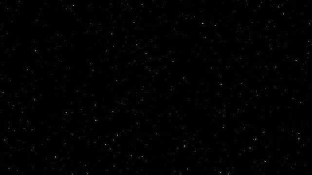 Outer space glow star burst light through deep space. Flying through the stars of milky way galaxy. Flight through the space towards nebula exploration. Realistic travelling of night sky panorama.