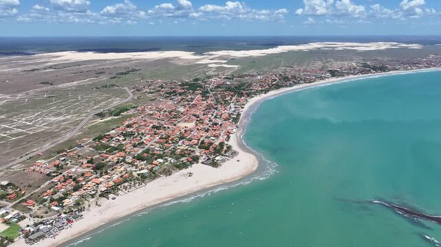 Coqueiro Beach At Luis Correia In Piaui Brazil. Beach Landscape. Nature Seascape. Travel Destination. Coqueiro Beach At Luis Correia In Piaui Brazil. Turquoise Water.