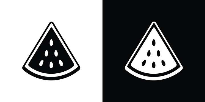 Black and white dice inside a triangular frame, minimalist geometric black dice geometric shapes