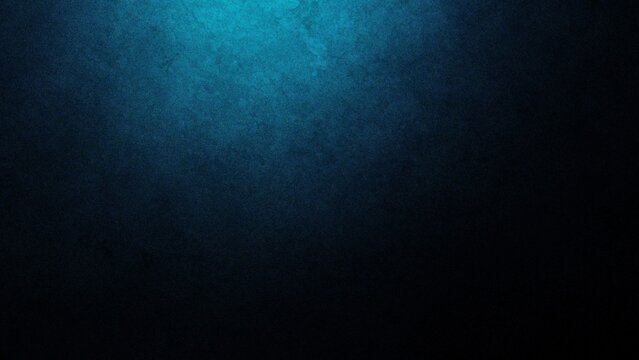Mysterious Halloween atmosphere with a subtle blue spotlight against a dark textured background suggesting an eerie night