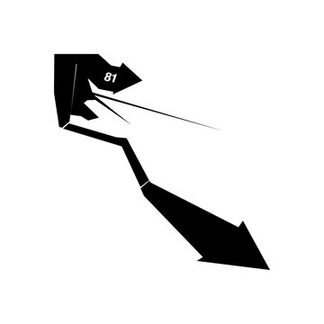 Unique shape with transparent background
