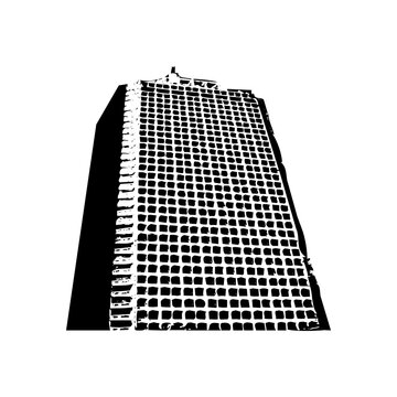 Unique shape with transparent background