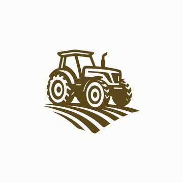 Agricultural Tractor Logo