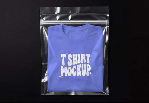 Packaging T Shirt Mockup