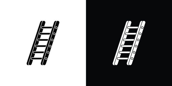 Black and white of dj turntables with crossfader in center position black background, white turntables