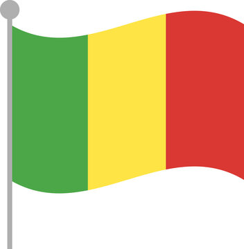 Mali National Flag PNG