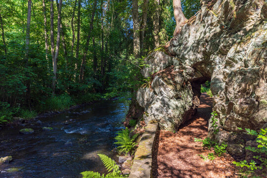 Selkewasserfall, Bilder aus dem Selketal im Harz