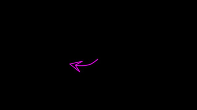 2D black simple thin line animation of loading infinity icon with arrow symbol animated, loop, loader, flat, forever, concept, 4k video.