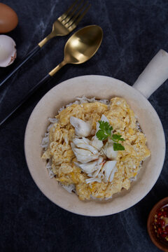 Crab Fried Rice - Fried rice Thai style, Asia, Thailand