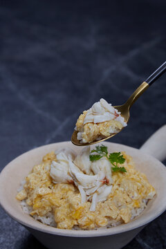 Crab Fried Rice - Fried rice Thai style, Asia, Thailand