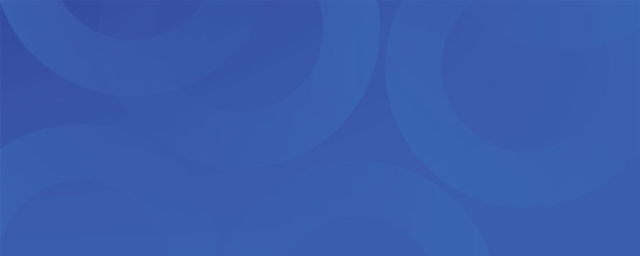 Blue gradient abstract circle shape background vector design
