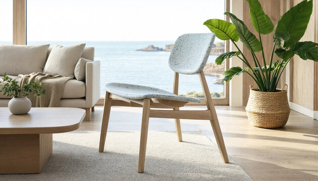 Ocean plastic chair