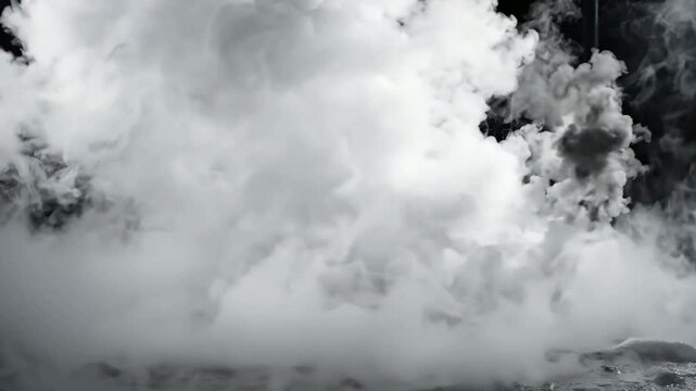 Dramatic Storm Clouds Gathering Over Sky Scene.