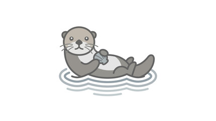 An otter swims happily in water on 2026-07-01 with a toy. © Yolanda