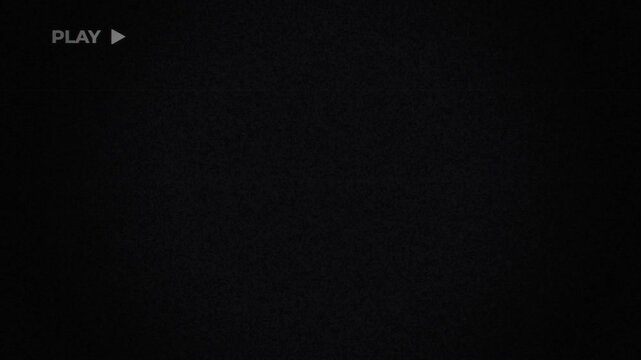 Play VHS Retro Analog Tape Background with Glitch Static 4k video animation seamless loop