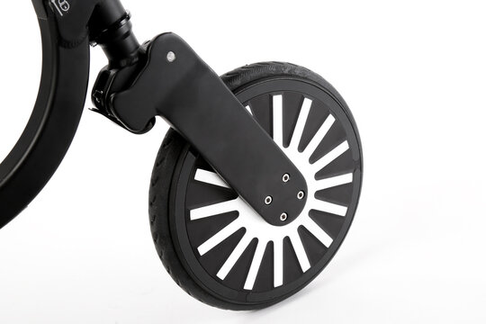 Black bicycle tires