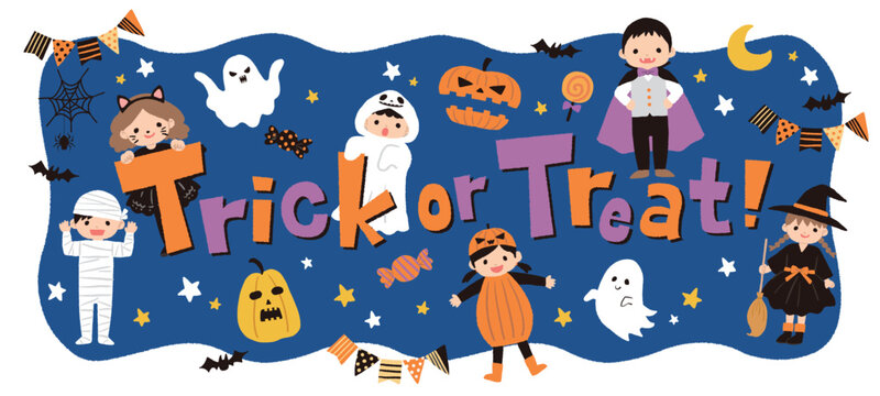 かわいいハロウィンのイラスト