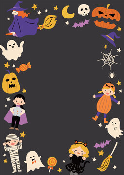 かわいいハロウィンのイラスト