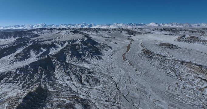 Zanda Tulin National Geological Park in Tibet, China