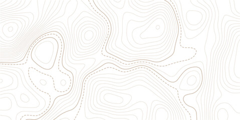 Topographic map patterns, topography line map. Vintage outdoors style. topographic line contour map background, geographic grid map. © MDSOHEL
