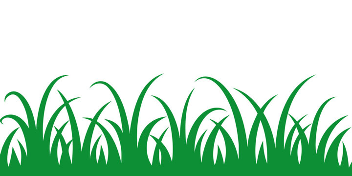 2D grass border 
