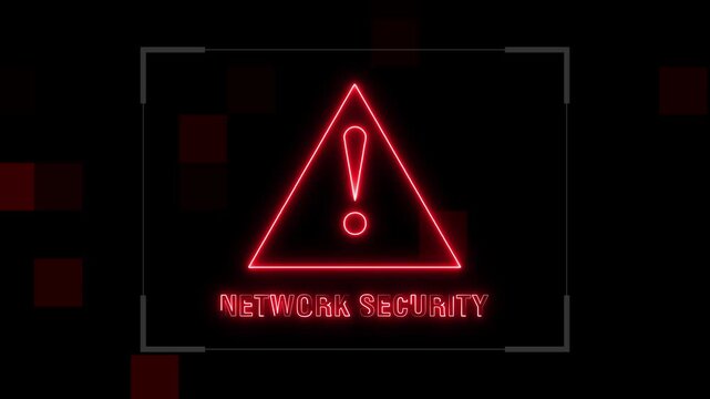 Network security warnings prompt technical firewall restriction alerts over grid lines. Database administrator software setups require network security warnings screens.