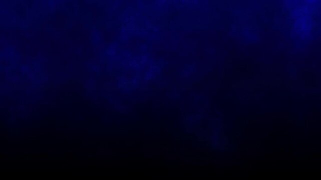 Cosmic space backdrop layers roll dark sapphire gaseous nebula particles across screens. Creative science fiction movie introductions use a cosmic space backdrop design.