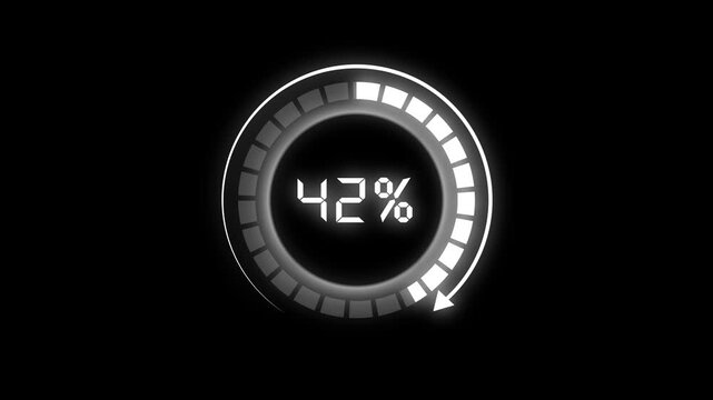 System optimization progress loops calculate technical operation load percentages up to twenty five. Cloud application dashboards display a system optimization progress loop.