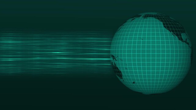 Digital earth planet models spin horizontal technical telemetry energy bands on black. Global communication network portals require a digital earth planet models framework.