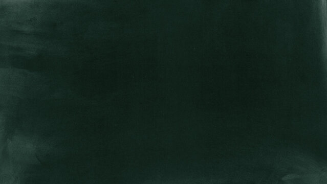 Dark forest green chalkboard background with authentic dusty texture ideal for school and creative design presentation projects.