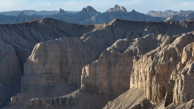 Zanda Tulin National Geological Park in Tibet, China