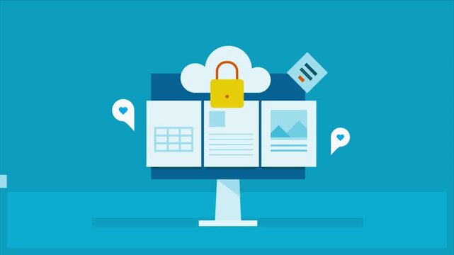 Cloud hosting service for data storage and security, cloud computing, website hosting and protected cloud storage for safeguarding confidential data.