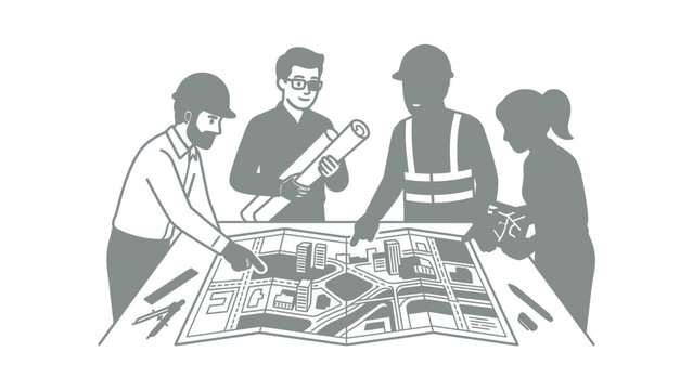 Team Collaboration Architectural Planning Meeting