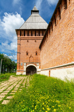 The Smolensk Fortress Wall is a monument of Russian defensive architecture
