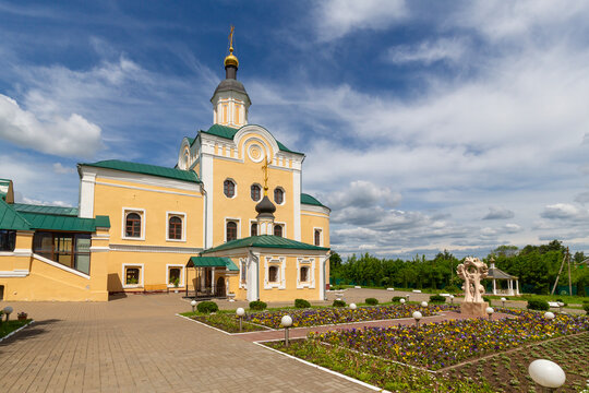 View of Holy Trinity Convent in Smolensk, Russia