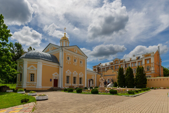View of Holy Trinity Convent in Smolensk, Russia