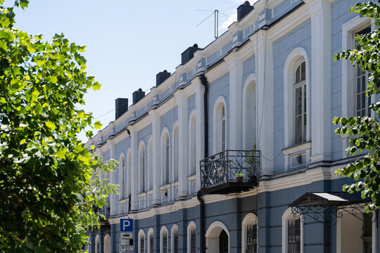 Architecture of old Tbilisi, capital city of Georgia