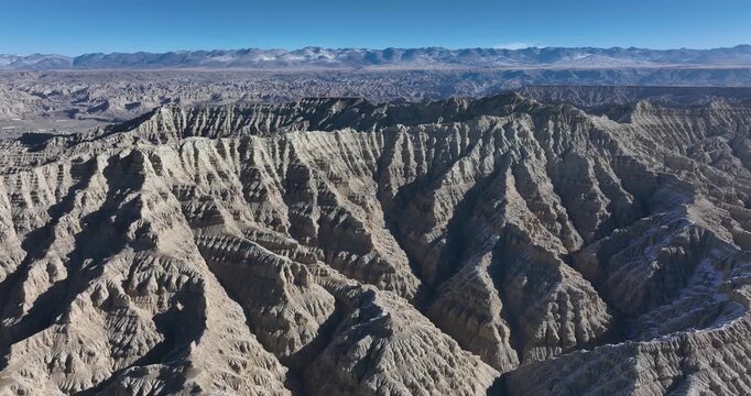 Zanda Tulin National Geological Park in Tibet, China