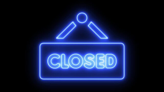 Glowing neon computer mouse cursor animation on black background, pointer arrow
