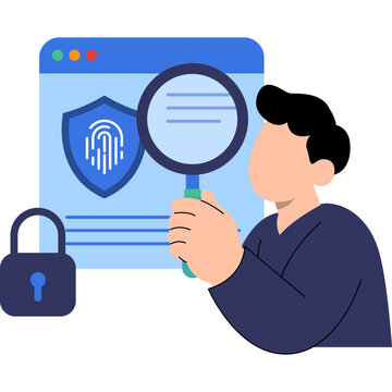 Cybersecurity Illustration