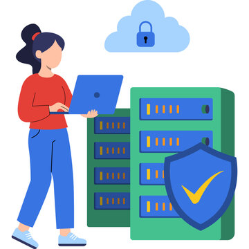 Cybersecurity Illustration