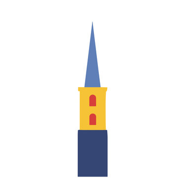 Stylized Tower with Spire