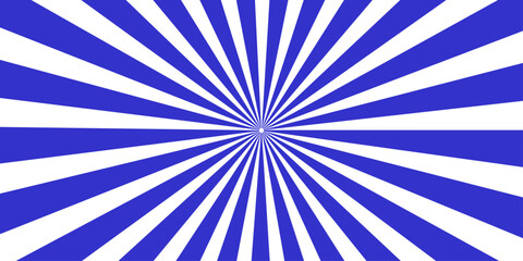 Blue and white sunburst pattern radiating from the center, creating a dynamic visual effect. © ISMAIL HOSSEN
