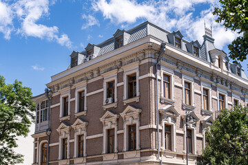 Fototapeta premium Architecture of Old Tbilisi city in the summer time
