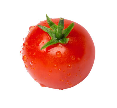 cherry tomato isolated on transparent png background