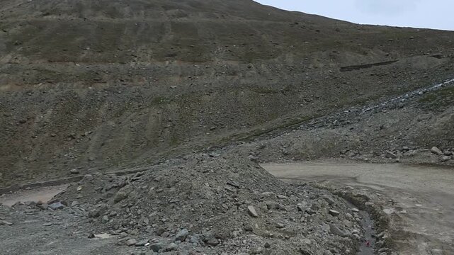 Rocky Valley Landscape of Himachal Pradesh