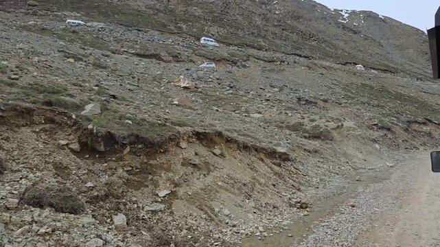Remote Mountain Wilderness in the Himalayas