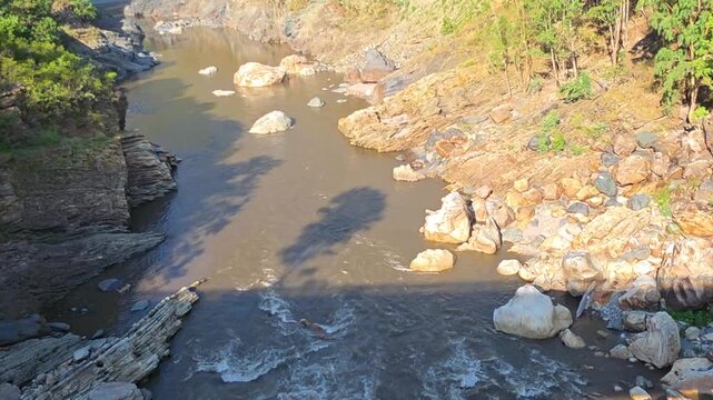 Freshwater Stream in the Himalayan Mountains