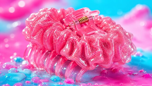 pink clips 